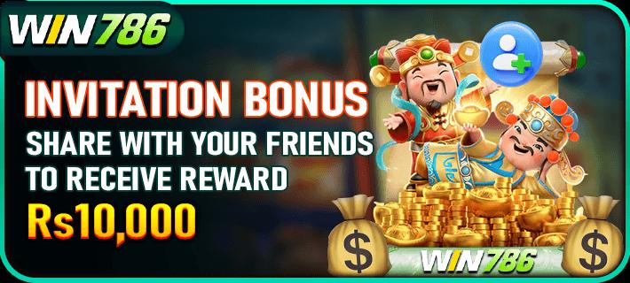 win786 game invitation bonus