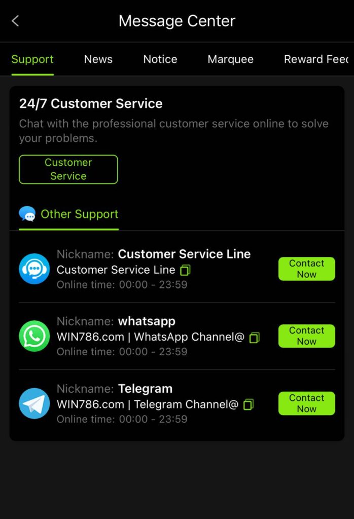 customer service